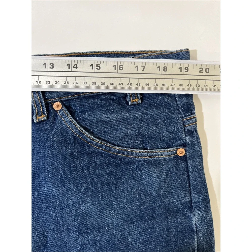 Vintage Levis 517 Mens 42x32 Blue Boot‎ Cut 80's Orange Tab Jeans USA Made